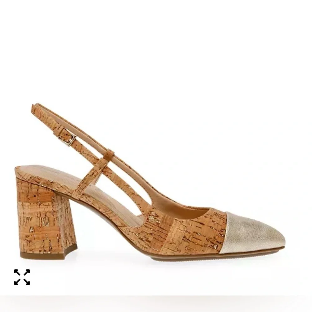 Women's Brooklyn Block Heel Slingback Dress Pumps size 12 NIB